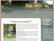 Tablet Screenshot of hopefield.co.za